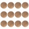 12 Unfinished Unpainted Wooden Balls for Craft DIY 1.5 Inches